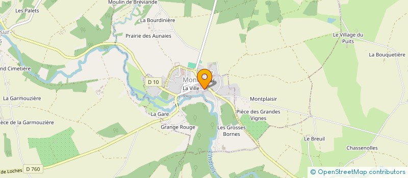 localisation de l'entreprise SCI FAMILIALE DE MONTRESOR à MONTRESOR