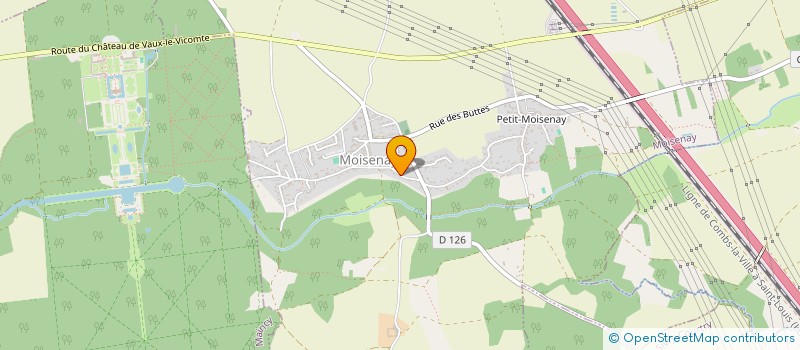 localisation de l'entreprise SCI FAMILIALE DES MILLE ECUS  VOISENON