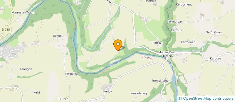 localisation de l'entreprise SCI FAMILIALE DIEU GRACE  PLEYBEN