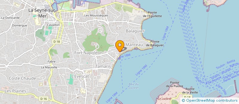 localisation de l'entreprise SCI FAMILIALE DRAUGE à LA SEYNE-SUR-MER