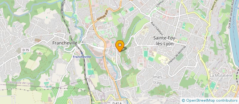 localisation de l'entreprise SCI FAMILIALE DU VERCORS  SAINTE-FOY-LES-LYON