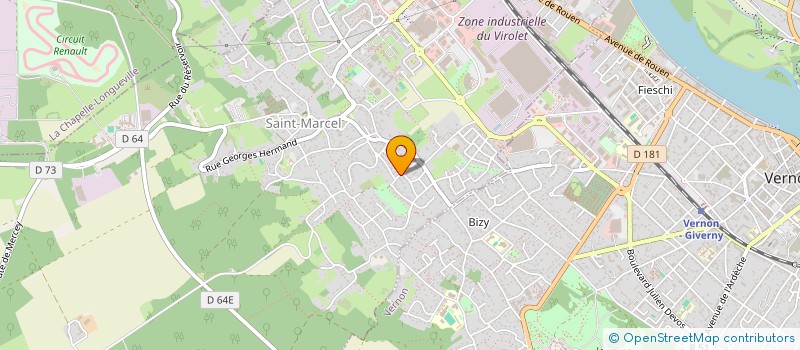 localisation de l'entreprise SCI FAMILIALE DUCHARM  SAINT-MARCEL