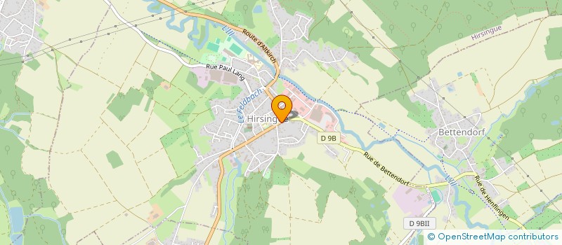 localisation de l'entreprise SCI FAMILIALE DWD  HIRSINGUE