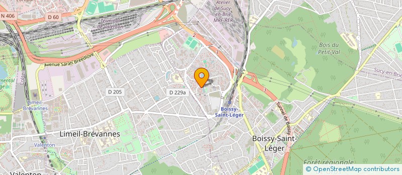 localisation de l'entreprise SCI FAMILIALE EBEH IMMO à BOISSY-SAINT-LEGER
