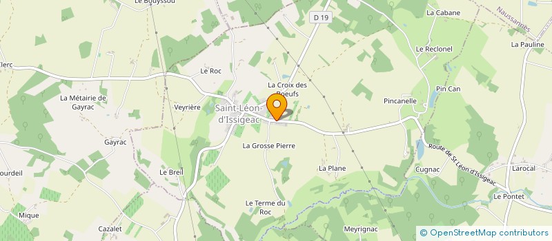 localisation de l'entreprise SCI FAMILIALE FADO  SAINT-LEON-D'ISSIGEAC