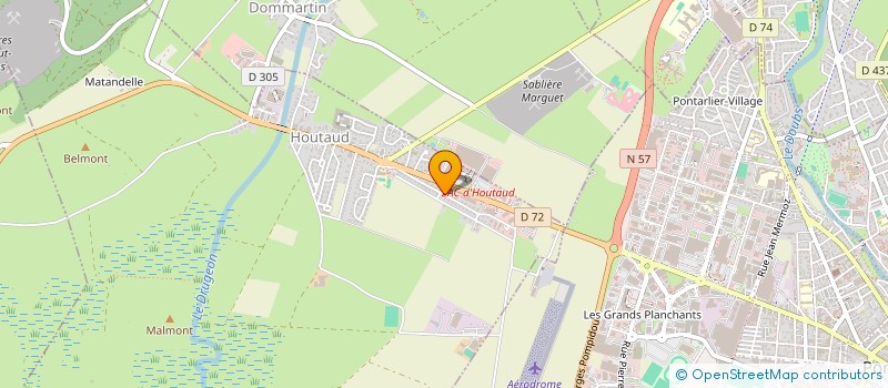 localisation de l'entreprise SCI FAMILIALE FERREIRA  HOUTAUD