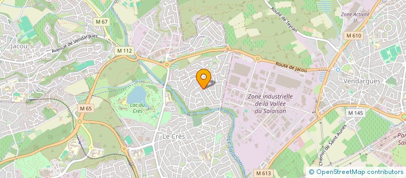 localisation de l'entreprise SCI FAMILIALE FONTAINE DURAND  LE CRES