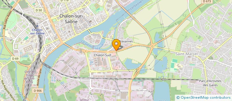 localisation de l'entreprise SCI FAMILIALE HATTAM à CHALON-SUR-SAONE