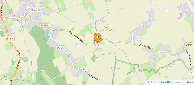 localisation de l'entreprise SCI FAMILIALE HAYET  BERSEE