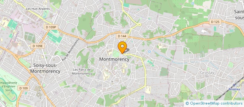 localisation de l'entreprise SCI FAMILIALE JAAL  MONTMORENCY