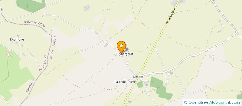 localisation de l'entreprise SCI FAMILIALE JOURDAIN  BOIVRE-LA-VALLEE