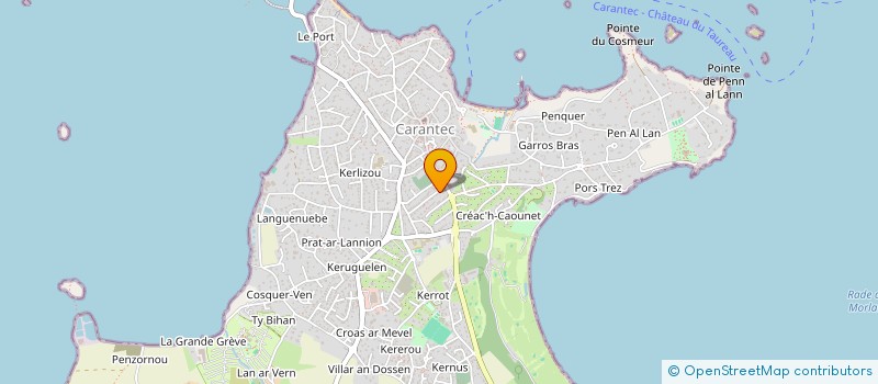 localisation de l'entreprise SCI FAMILIALE KERJEAN  CARANTEC