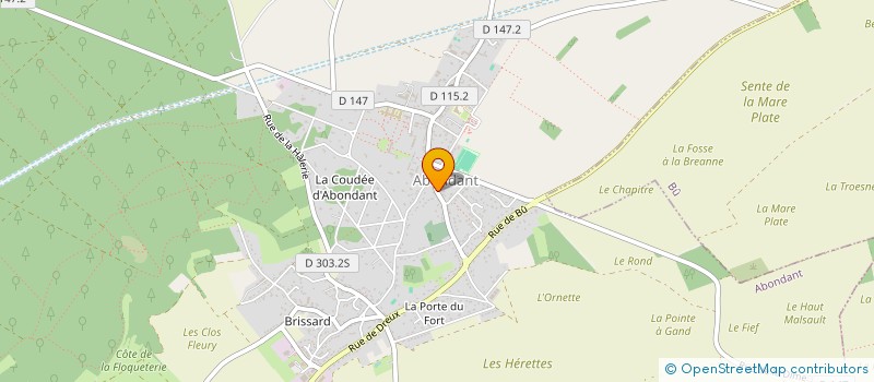 localisation de l'entreprise SCI FAMILIALE LE BOUCHET à ABONDANT