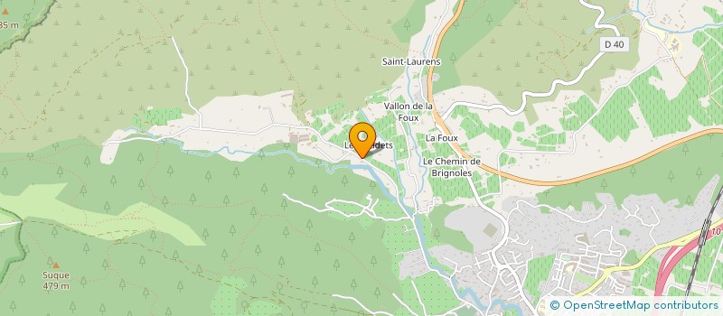localisation de l'entreprise SCI FAMILIALE LE VERGER D' ABEILLES à CUERS