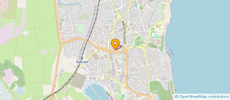 localisation de l'entreprise SCI FAMILIALE MARROMEU  ISTRES