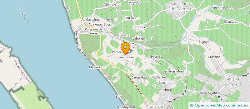 localisation de l'entreprise SCI FAMILIALE MASSIAS  GAURIAC