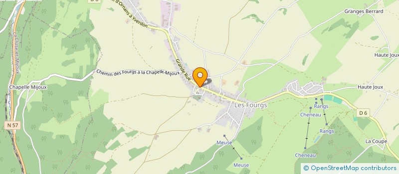 localisation de l'entreprise SCI FAMILIALE MC IMMOBILIER  DOUBS