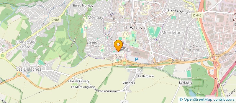 localisation de l'entreprise SCI FAMILIALE MERLIN & TIDA à LES ULIS