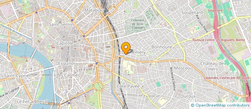 localisation de l'entreprise SCI FAMILIALE MIRABEAU à TOULOUSE
