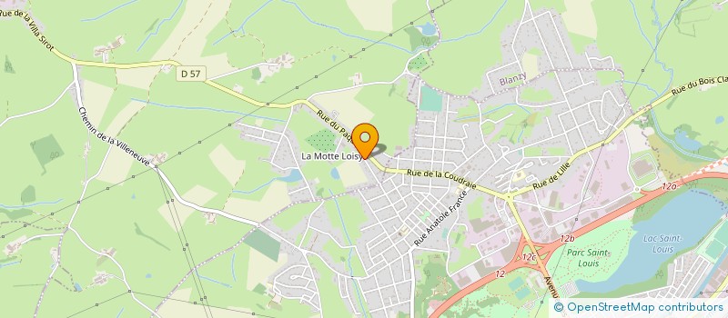 localisation de l'entreprise SCI FAMILIALE PACAUD  SAINT-BERAIN-SOUS-SANVIGNES