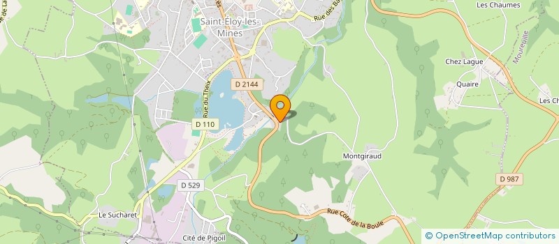 localisation de l'entreprise SCI FAMILIALE PRE LOUISON ET SAINT DON  DURMIGNAT