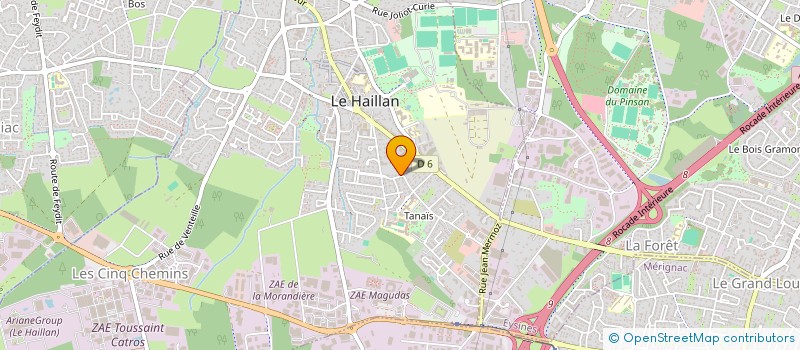 localisation de l'entreprise SCI FAMILIALE PURREY DIDIER  LE HAILLAN