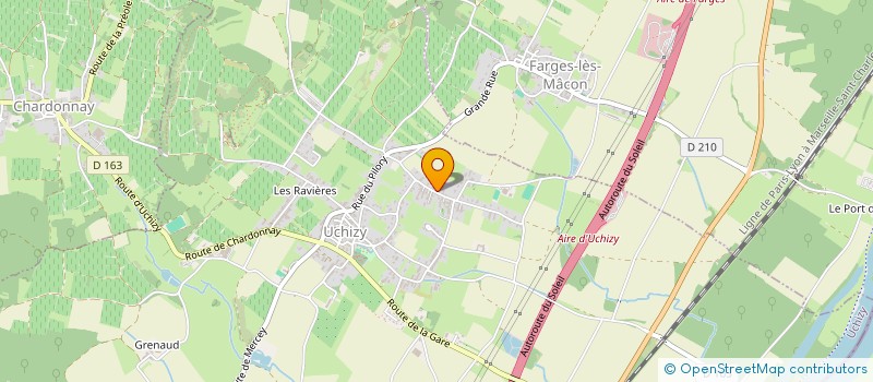 localisation de l'entreprise SCI FAMILIALE REGISALOU  UCHIZY