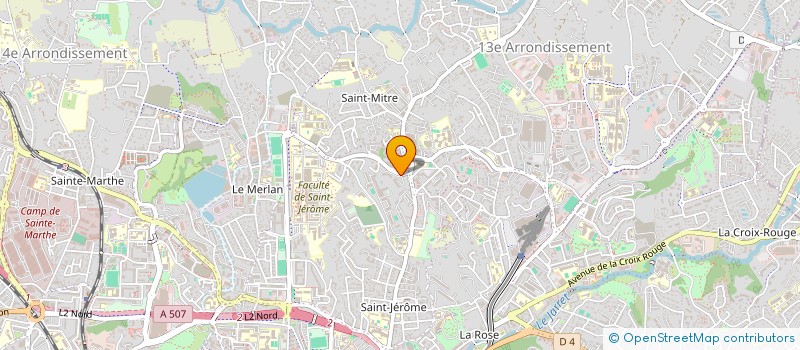 localisation de l'entreprise SCI FAMILIALE ROMIBELLE à MARSEILLE