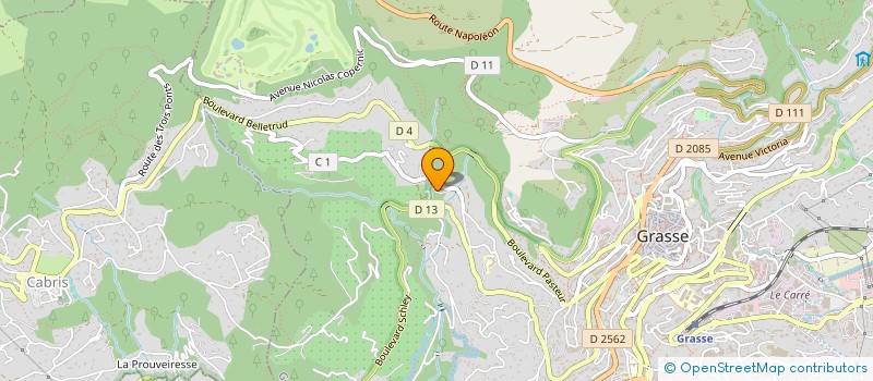 localisation de l'entreprise SCI FAMILIALE ROUSTAN SOUAL à GRASSE