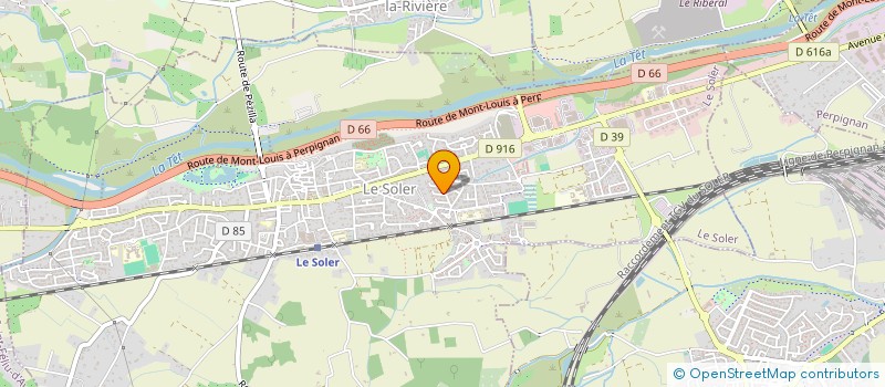 localisation de l'entreprise SCI FAMILIALE SANCHEZ ESCRIVA  LE SOLER