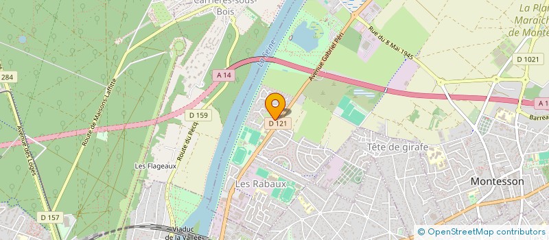 localisation de l'entreprise SCI FAMILIALE SARRAZIN RICHELIEU  MONTESSON