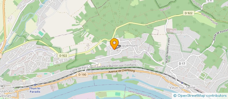 localisation de l'entreprise SCI FAMILIALE TROLLE FRERE ET SOEUR  EVECQUEMONT