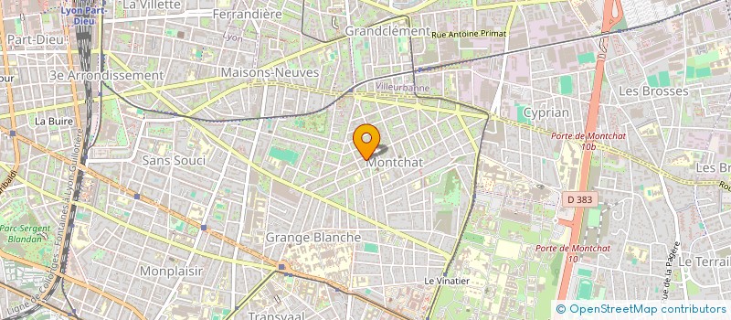 localisation de l'entreprise SCI FAMILIALE USSEGLIO  LYON