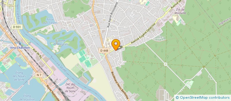 localisation de l'entreprise SCI FAMILIALE VALRET  DRAVEIL