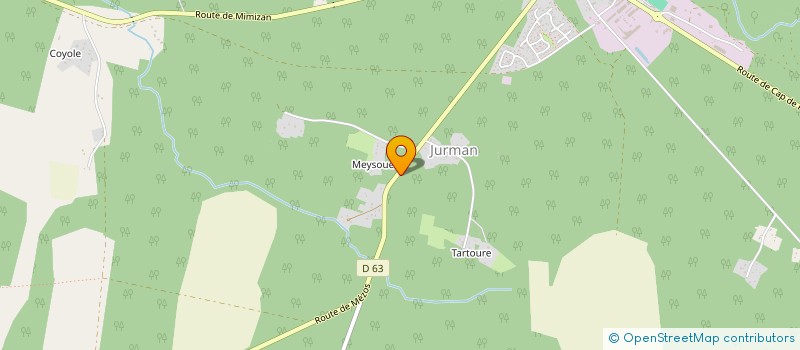 localisation de l'entreprise SCI FAMILIALE VILLAPOLONIA  ONESSE-LAHARIE