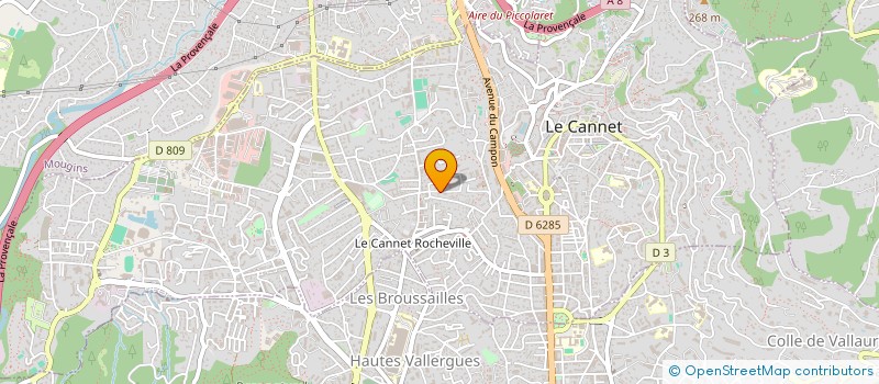localisation de l'entreprise SCI FAMILIALE VP à LE CANNET