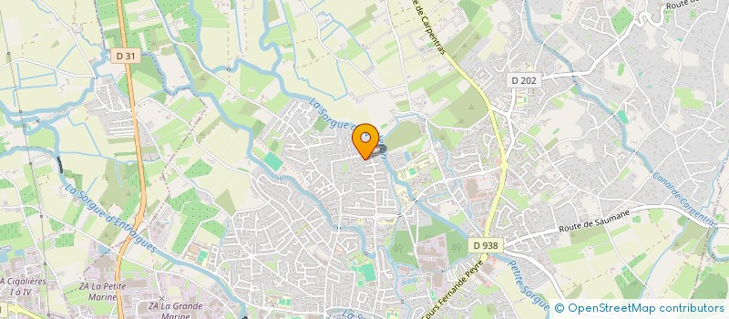 localisation de l'entreprise SCI FAMILIALE YOGWENNOL  L'ISLE-SUR-LA-SORGUE