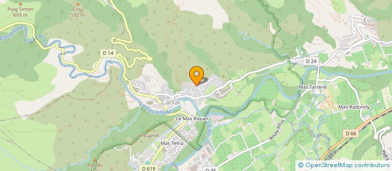 localisation de l'entreprise SCI FAMILIE OLIVEIRA  CATLLAR