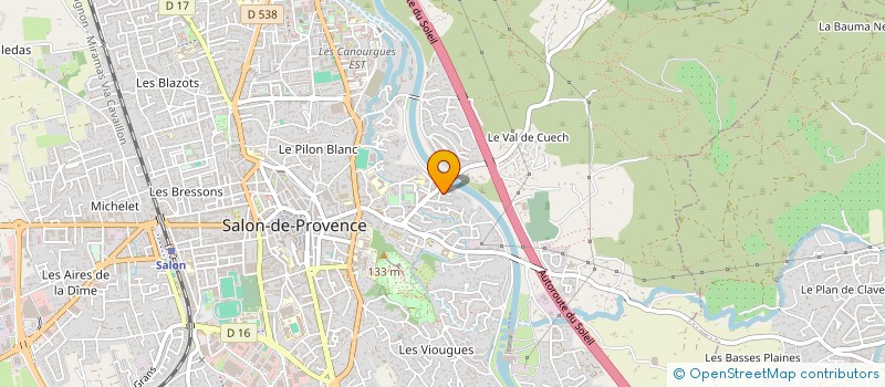 localisation de l'entreprise SCI FAMILIMMO  SALON-DE-PROVENCE