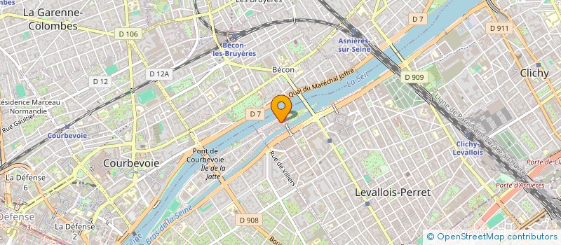 localisation de l'entreprise SCI FAMILIN à LEVALLOIS-PERRET