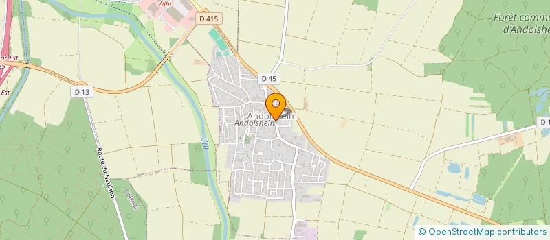 localisation de l'entreprise SCI FAMILIS  LOGELHEIM