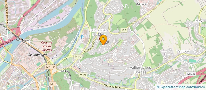 localisation de l'entreprise SCI FAMILIY  SAINT-JULIEN-LES-METZ