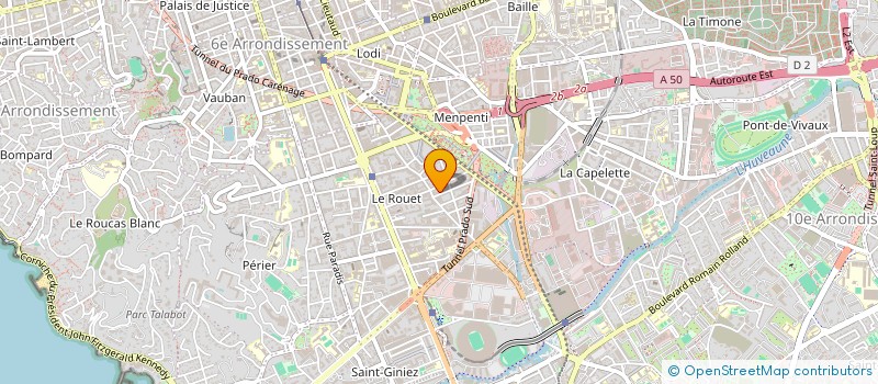 localisation de l'entreprise SCI FAMILLE 11 à MARSEILLE