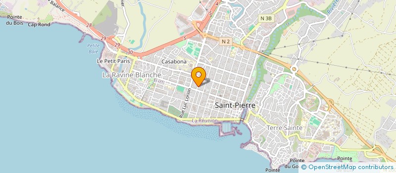 localisation de l'entreprise SCI FAMILLE 889 à SAINT-PIERRE