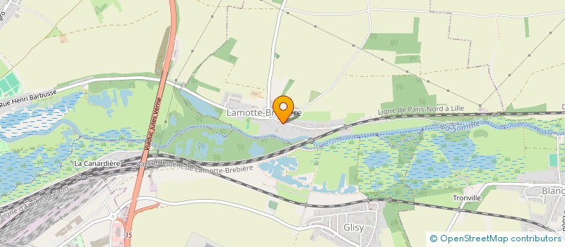 localisation de l'entreprise SCI FAMILLE  LAMOTTE-BREBIERE