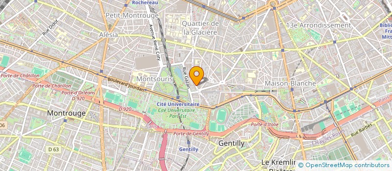 localisation de l'entreprise SCI FAMILLE ABADA  PARIS