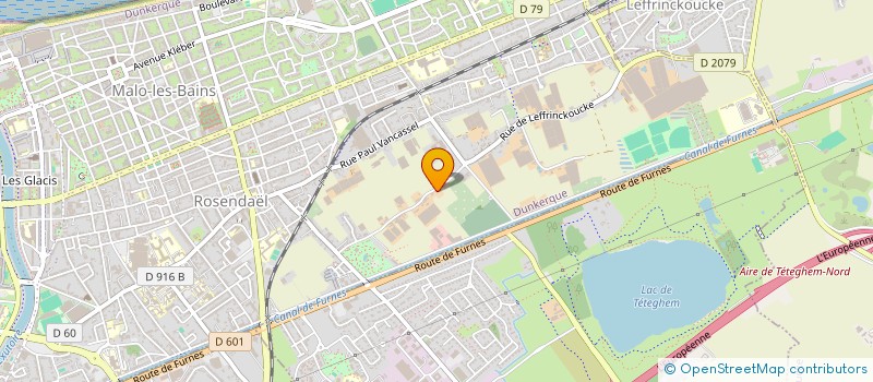 localisation de l'entreprise SCI FAMILLE ABCD à DUNKERQUE