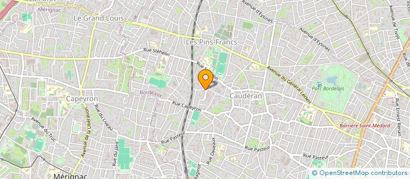 localisation de l'entreprise SCI FAMILLE ABICHOU  BORDEAUX