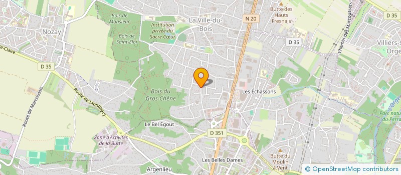 localisation de l'entreprise SCI FAMILLE ALVES à LA VILLE-DU-BOIS