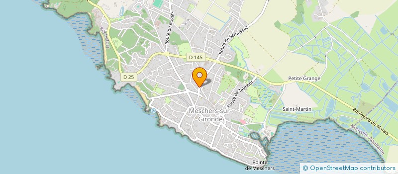 localisation de l'entreprise SCI FAMILLE AME  MESCHERS-SUR-GIRONDE